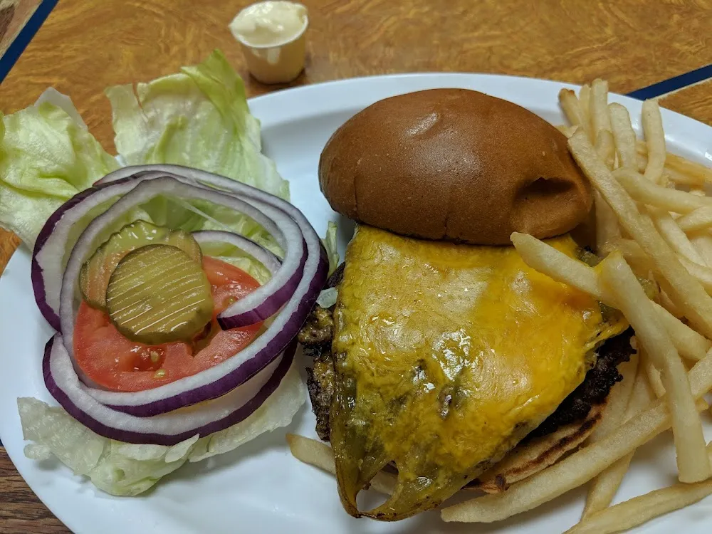 Chile Cheeseburger